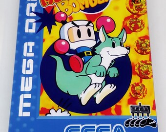 Jeu Mega Bomberman Sega Megadrive PAL - Boîte D'origine - Occasion Bon état