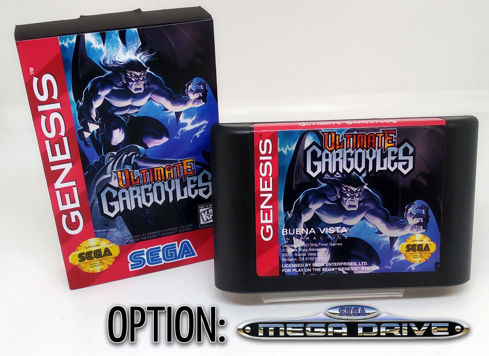 在庫一掃セール Gargoyles Sega Genesis - Etsy その他