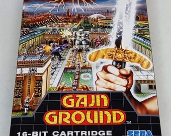 Jeu Sega Mega Drive – Gajn Ground – Version PAL, Anglaise, Multi, Bon état