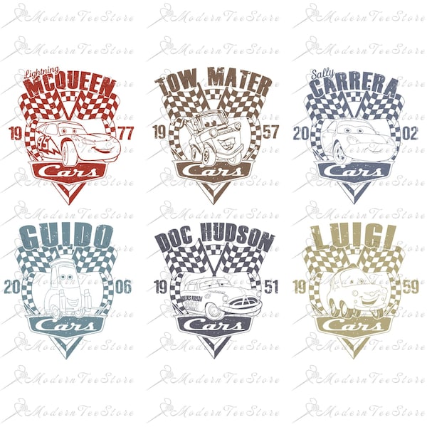 Pakiet Cars, Cars Png, Svg dla Cricut, Kostium Png Svg Lightning McQueen Svg, Pakiet Cars Svg Png, Pakiet Cars Shirt Design, Plik cyfrowy