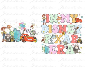 Paquete En Mi Era De Disney Pixar Svg Png, En Mi Era Svg, Toy Story Png, Vacaciones Familiares Png, Viaje Familiar 2025, Diseño De Sublimación, Archivo Digital