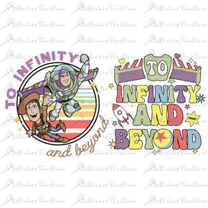 Two Sided To Infinity And Beyond Png, Toy Story Svg Png, Family Vacation Png, Friend Squad Png, Vacay Mode Png, Magical Kingdom Png, BUNDLE