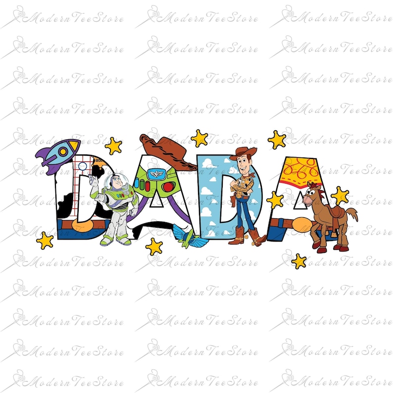 Bundle Toy Story Dada And Mama Png, Dad Mom Png, Dada Png, Mama Png, Birthday Boy Family, Vacay Mode Png, Magical Kingdom Png, Family Trip