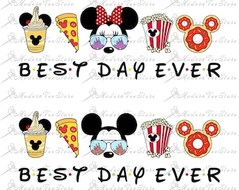 Bundle Best Day Ever Svg, Snack Goal Svg, Magical Kingdom Svg, Family Vacation Svg, Family Trip Svg, Vacay Mode Svg, Carnival Food Svg