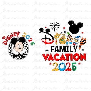 Family Trip 2025 Png Svg Bundle, Family Vacation 2025 Svg, Family Vacation, Friend Squad Svg, Vacay Mode Png, Magical Kingdom 2025 Svg Png