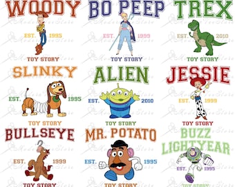 Toy Story 2026 Png, Toy Story Bundle Png, Toy Story Family Squad Png, Family Vacation Png, Vacay Mode Png, You've Got A Friend In Me Png