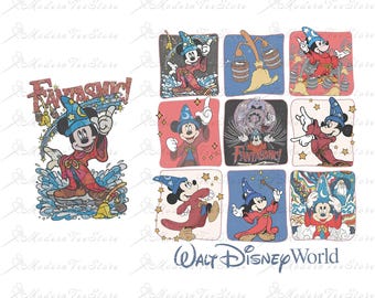 Two-Sided Fantasia Tee, Fantasia Png, Fantasmic Png, Mickey Magical png, Family Vacation Png, Disneyland Trip, Magical Kingdom Png