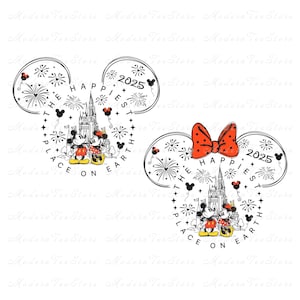 Bundle The Happiest Place On Earth Svg, Magical Castle Svg, Mouse Castle Png, Family Vacation Shirt, Magical Kingdom Svg, Family Trip Png
