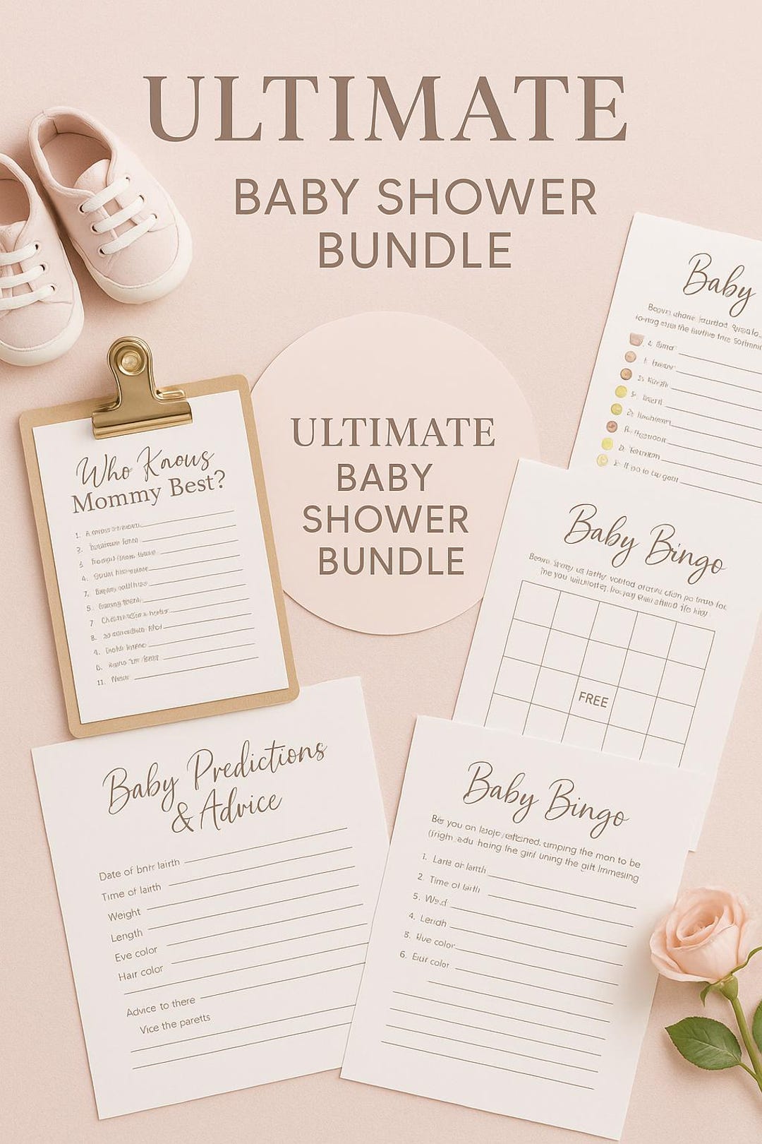 10 Fun Printable Activities (instant Download) - Etsy