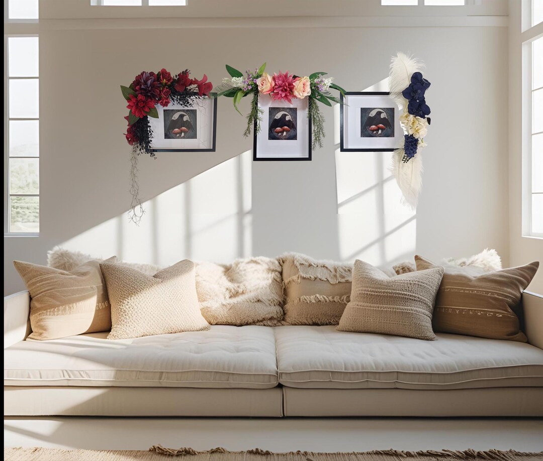 Archeron Sisters Frame Set – Gothic & Romantic Floral Decor – ACOTAR ...