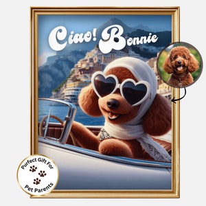 Custom Cartoon Pet Portrait | Personalized Pet Portraits | Pet Art Cartoon Style | Custom Dog Gift | Pet Digital Illustration | Digital