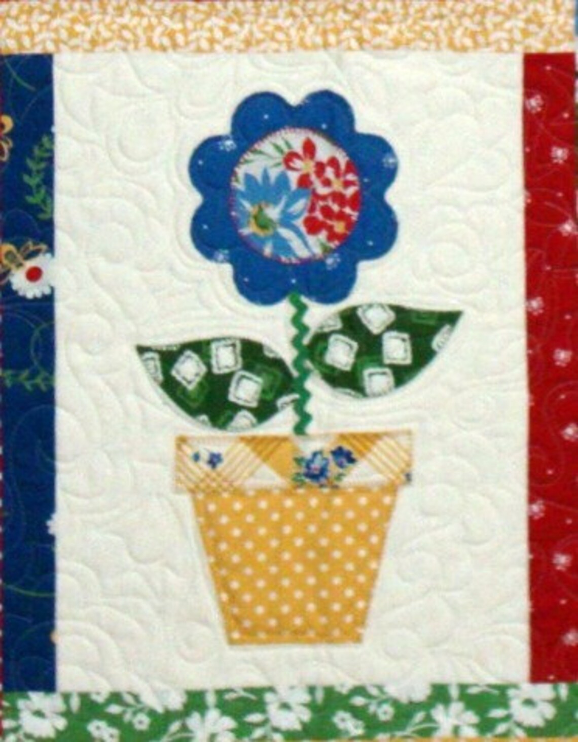Mimi's Garden Quilt Pattern Sweet Vintage Flowers PDF Etsy