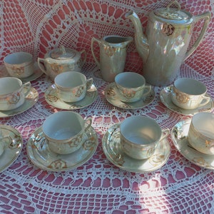 Bohemia Czechoslovakia coffee service