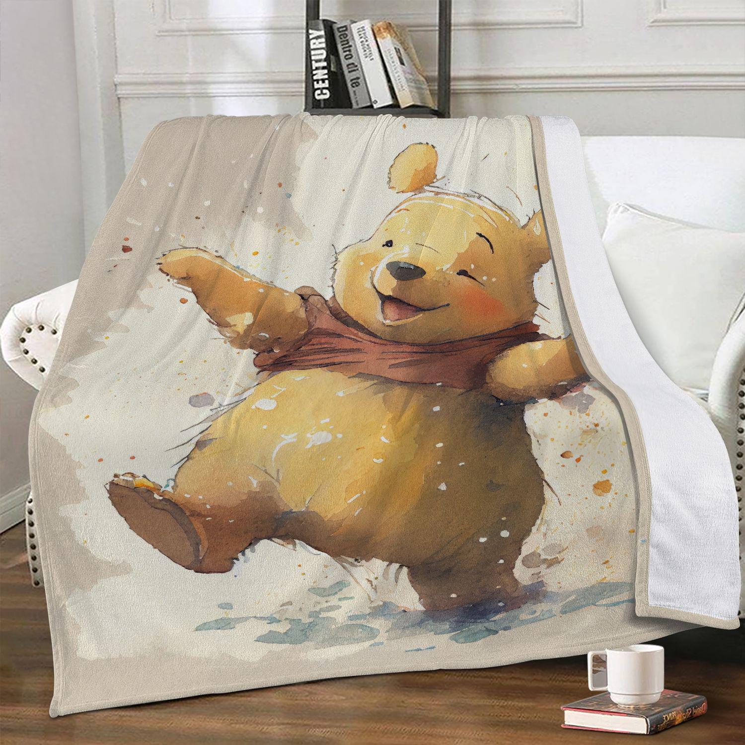 Flanell-Fleecedecke Mit 3D-Mais-Motiv – 127x152 Cm, Weich & Wärmend Für Couch Und Bett