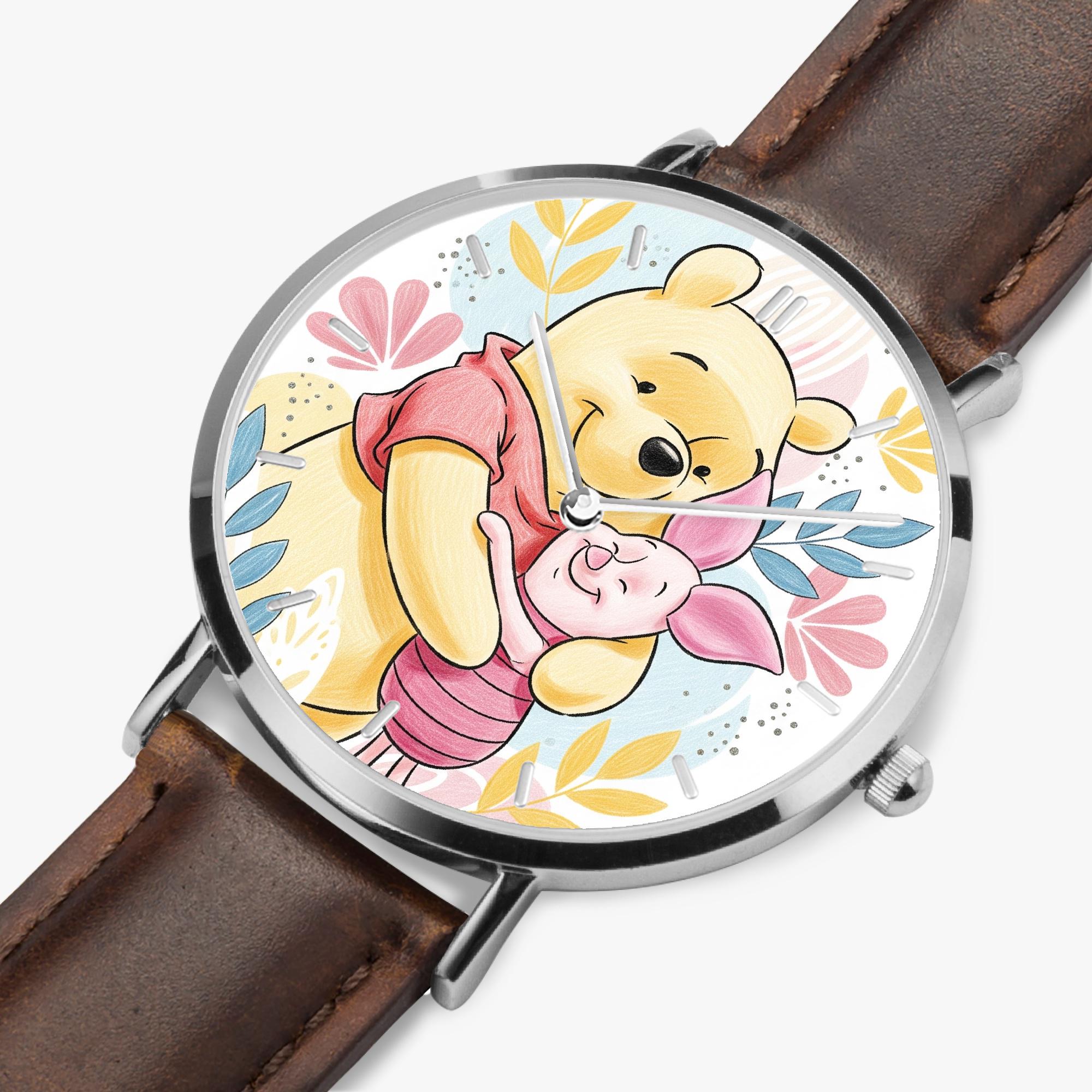 Vintage Disney Ladies Wristwatch Pooh Bear and Piglet Quartz Women Watch Winnie Pooh Vintage Watches - Etsy main image 3