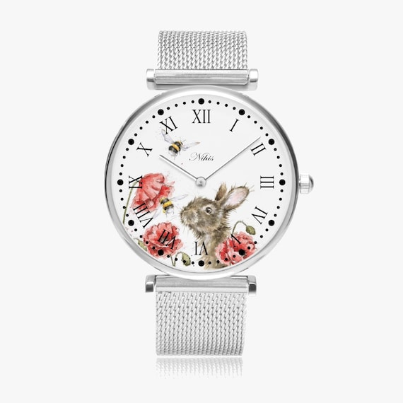 Elegant Silver Quartz Watch for Women - Children  display picture 1