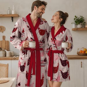 ladies novelty dressing gown Fun Robes Satin convertible dress