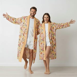 ladies flamingo dressing gown Flamingo Dressing Gown