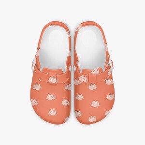 Pig Clogs Farm Pattern Kids Women Garden Shoes Slippers Funny Slip On Summer Sandals Gift Easter Farmer Print