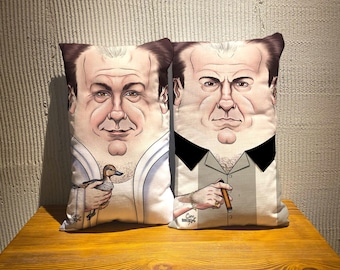 Tony Soprano Mob Boss Pillows, The Sopranos Man Cave Decor, Gangster Family Italian Mafia Inspired, Gangster Legend Funny Gift
