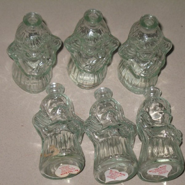 Angel Glass Bottles for Crafting