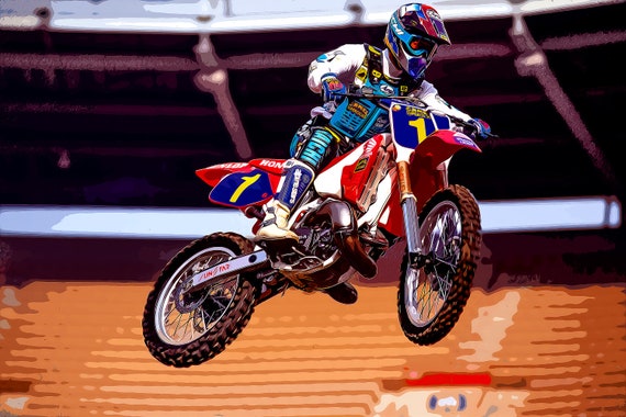 本 スーパークロスの歴史 写真集「Supercross」モトクロス