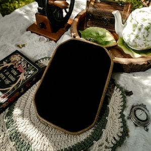 Black Velvet Pin Board, Pin Hoop Display, Pin Organizer, Pin Storage Board, Jewelry Organizer, Decorative Pin Hoop