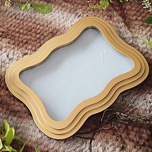 The Gilded Shadow Box Sky Blue- Pinstory Pinboard