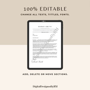 Character Reference Letter Template for Word and Google Docs - Etsy