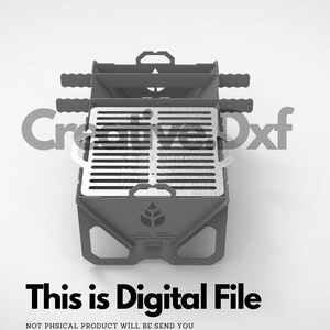 Feuerstelle Dxf-Datei, Feuerstelle Dxf, Hinterhof-Feuerstelle, tragbare Feuerstelle Digitale Dxf-Datei,Plasma Dxf-Datei, zusammenklappbare Feuerstelle