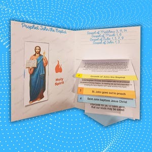 John the Baptist | Bible Craft for Kids | Templates for the Lesson for ...