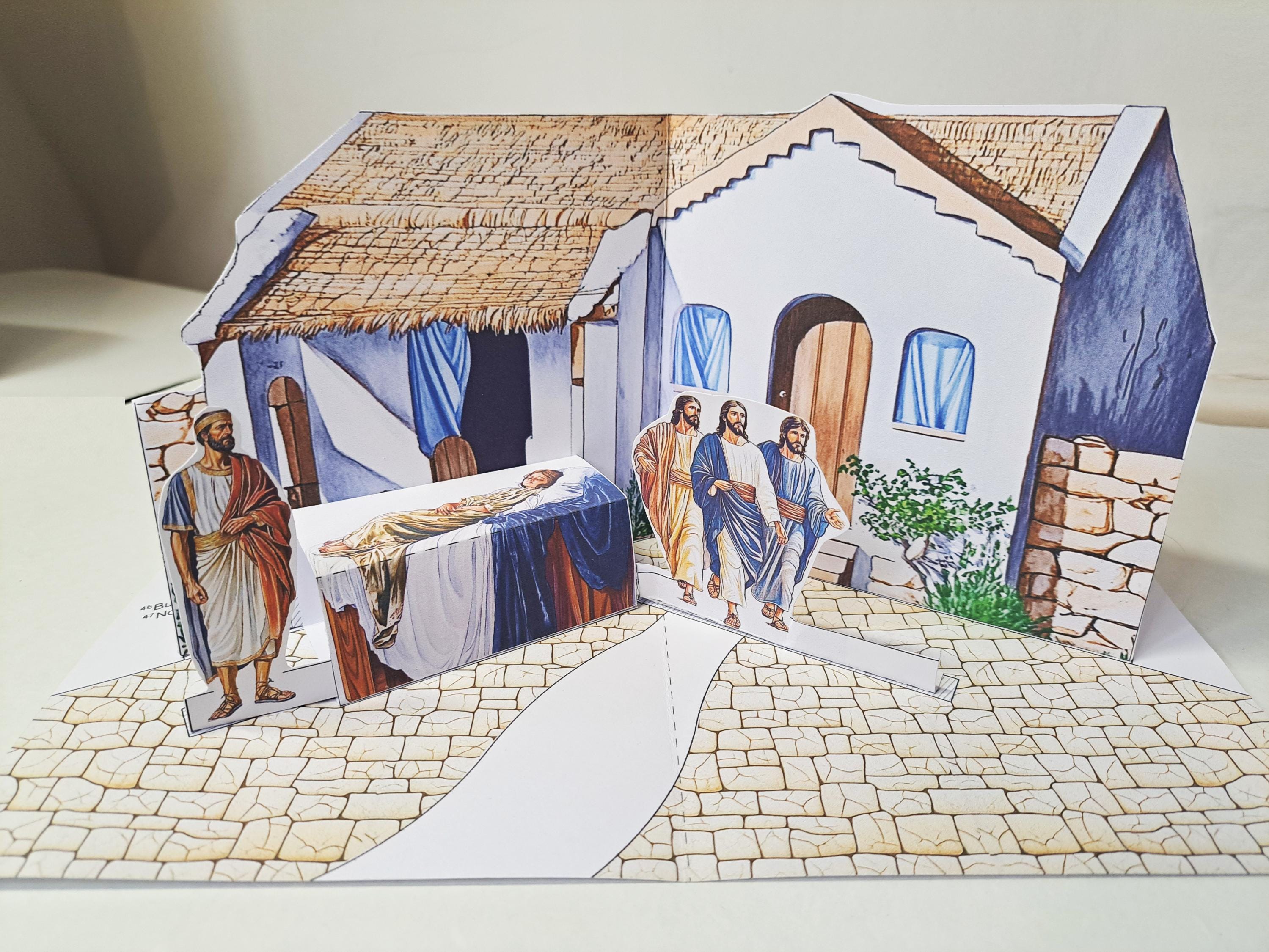 Healing the Daughter of Jairus, Templates Printable Bible Activity ...