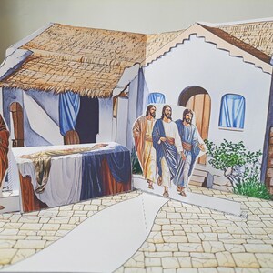 Healing the Daughter of Jairus, Templates Printable Bible Activity ...