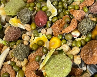 50g Organic Premium Quality Hamster Food Syrian Hamster Food Mix Nutritionally Balanced Mix With Vitamins, Minerals Vegan