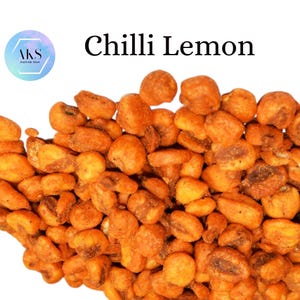 Chilli and Lemon Flavour Corn Nuts Crunchy Nibbles Roasted Corn Snacks