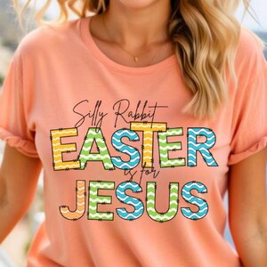 Silly Rabbit Easter Is For Jesus Png, Retro Christian Png, Jesus Sublimation Design, Silly Rabbit Png, Retro Jesus Png, Trendy Jesus Png