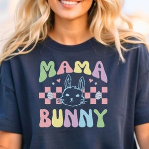 Easter Mama Png, Mama Bunny Png, Retro Easter Mama Png, Easter Bunny Png, Groovy Mom Easter Png, Bunny Mama Png, Easter Sublimation Design