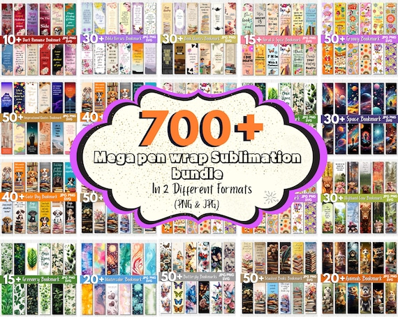 700 + Bookmark Mega Bundle, Bookmark Sublimation Designs, Bookmark Svg, Printable Bookmark, Bookmark PNG, Bookmark Designs, Floral Bookmark
