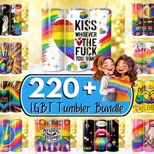 220 + LGBT Tumbler Wrap Designs Bundle, Pride Flag Tumbler, LGBT Sublimation Designs, Love is Love Tumbler, Pride Tumbler Design, LGBTQ+ Png