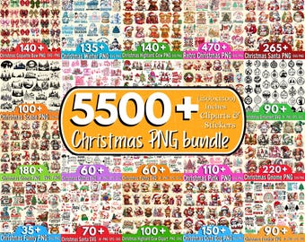 5500 + Mega Christmas Png Bundle, Santa Png, Merry Christmas Png, Christmas Svg Bundle, Christmas Sublimation, Christmas Designs, Xmas Png