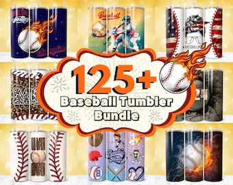125 + BaseBall Tumbler Wrap Designs, 20oz Baseball Sublimation Designs, Dirty Baseball PNG, Baseball Leopard Tumbler, Baseball Mama Wrap PNG