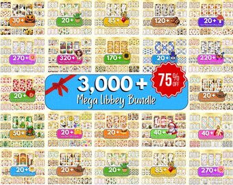 Más de 3000 diseños de envolturas para latas de vidrio Libbey, florales y de abejas (descarga digital)