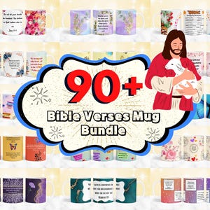 90+ Bibel-Vers-Becher-Verpackungs-Designs, Glauben-Becher-Verpackung, Christliche Becher-Verpackung, Religiöse Becher-Sublimation, Bibel-Zitate-Becher-Verpackung, Bibel-Vers-Becher PNG