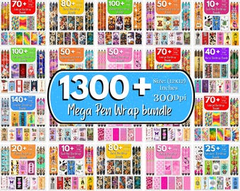 1300 + Mega Pen Wrap Designs Bundle, Teacher Pen Wrap, Sarcastic Pen Wrap, Pen Wrap Sublimation Designs, Mama Pen Wrap, Nurse pen Wrap PNG