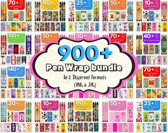 900 + Mega Pen Wrap Designs Bundle, Teacher Pen Wrap, Sarcastic Pen Wrap, Pen Wrap Sublimation Designs, Mama Pen Wrap, Nurse pen Wrap PNG