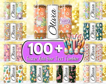 Easter Tumbler Wrap Designs, Add Your Own Text, 20oz PNG (Digital Download)