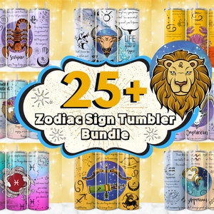 25 + wzorów opakowań na kubki ze znakami zodiaku, wzory sublimacji ze znakami zodiaku 20 oz, opakowanie na kubki z afirmacją zodiaku, opakowanie na kubki z astrologią PNG