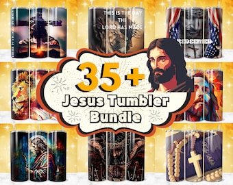 35+ Jesus Tumbler Wrap Designs, Christian Tumbler Designs, Faith Tumbler Wrap, Religious Tumbler Wrap, 20oz Jesus Tumbler Sublimation Design