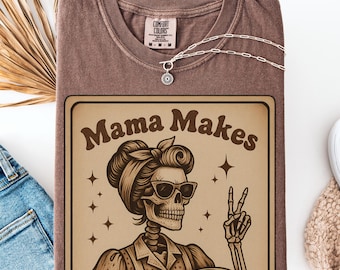 Sourdough Bread Shirt, Comfort Colors® Sourdough Baker Tarot Card Tshirt, Halloween Homemaker Tee, Funny Homemaker Shirt, Sourdough Starter