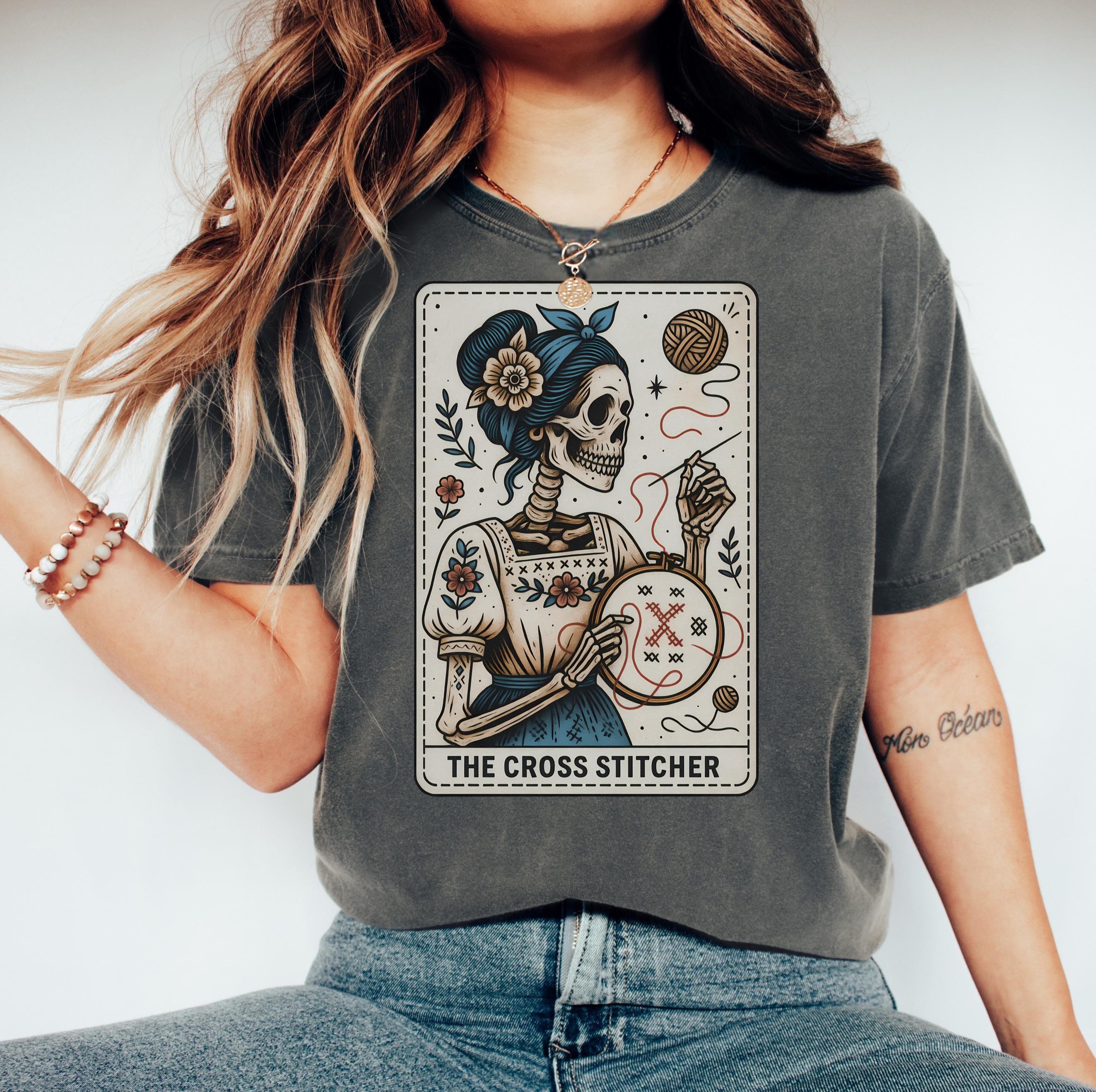 Cross Stitch Shirt - Etsy